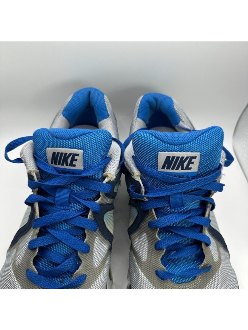 Nike Mens Air Max Tailwind Plus 4 Shoes Mens 12 Gray Blue Running 453976-044 - Picture 4 of 12